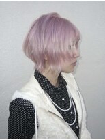 アルレン(Allen)&nbsp;ペールピンク/レイヤーボブ「宇都宮/ブリーチ」