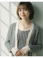 コトナ 越谷店&nbsp;ショートボブ20代30代ストレートレイヤー前髪なし前髪あり越谷