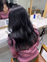 アプリバイリアン 浦和2号店(appri by Rien) ダブルカラーで作るラベンダーグレー