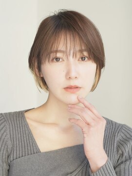 インセプション 銀座(INCEPTION) 丸みショート・ボブ/丸顔/前髪あり/絶壁解消/３0代/４0代/５0代