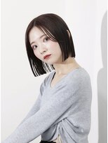 プランツヘアー 高宮店(Plants hair)&nbsp;切りっぱなしボブ × ブラウンカラー　高宮　平尾　大橋　博多