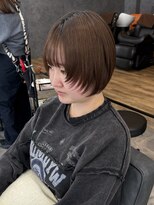 コク 千葉駅西口(COQU)&nbsp;レイヤーショートボブ/顔周りレイヤー/千葉【積田佳奈】