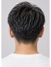 [月、火、金曜日18時～20時限定]men’sカット＋フロント縮毛矯正＋炭酸スパ