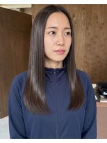 零秒女髪 千里丘店&nbsp;艶やか美髪を叶える上品ロングストレート髪質改善艶髪艶感