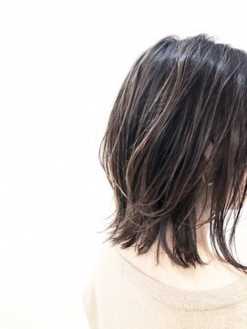 リコ ヘアー メイク(LIKO) 【LIKO  hair make】大人カジュアル耳かけ切りっぱなしレイヤー