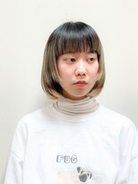 シファ(sifa)&nbsp;☆毛先だけパツッとハイライトカラーボブ☆
