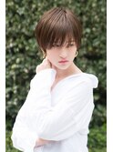 【HAVANA天神】大人かわいい前下がりショートボブ×グレージュ