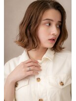 カバーヘア イヴ 戸頭店(COVER HAIR EVE) ウェーブパーマでグラマラス♪小顔大人ボブZ戸頭20代30代40代