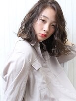 アールイーノウン 阿倍野区昭和町店(re; nown)&nbsp;ナチュラルボブ×大人ショートボブ×ウェーブ20代30代40代