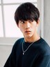 【 メンズ限定 】カット＋ポイントコスメストレート＋炭酸泉＝￥８５００