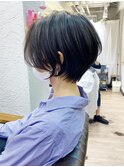 美シルエット・愛され大人ショートボブ・前髪長め【BISA】