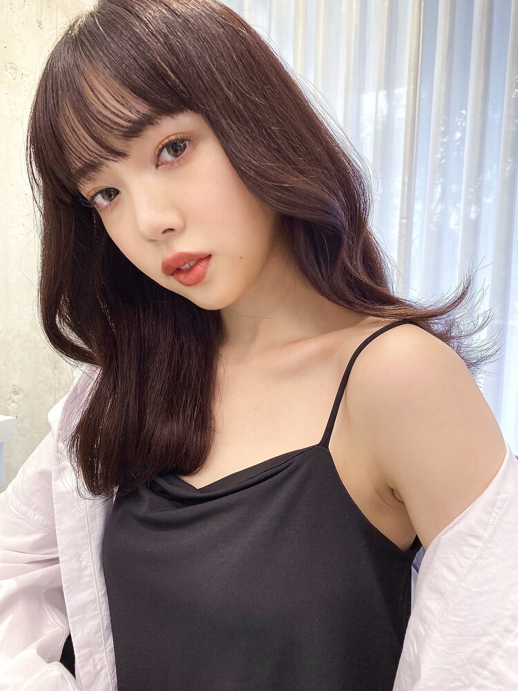 YU_KA】韓国ヘア×チョコレートカラー/博多美容室：L129161928｜ボタン  