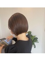 メルバ(Melva)&nbsp;黒髪/ボブルフ/ネビージュ/小顔/ワンレン/水戸/髪質改善/前髪