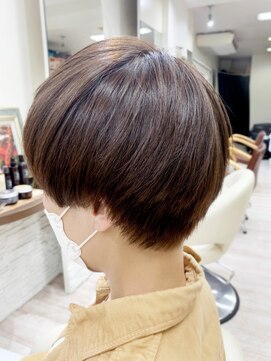 デザイナーズ ファクトリー(Designer's Factory) 【大人女性】白髪染め&ブラウンマッシュショート