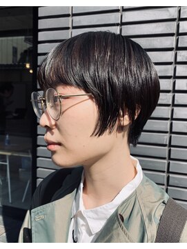 ギーク(geek) minimal short hair