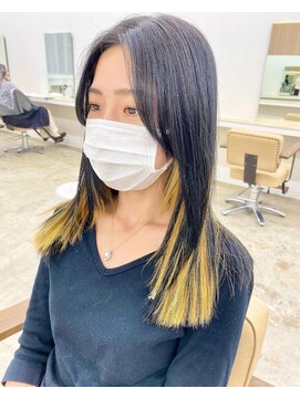 ニュート(Neut ) インナーカラー/イエロー☆