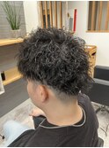 ツイストパーマ!