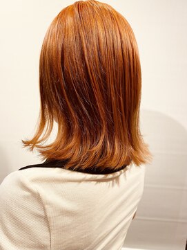 シュリット(schritt) ブリーチ1回○オレンジブラウン　木下晃徳