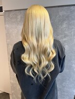 ガルボヘアー 名古屋栄店(garbo hair)&nbsp;#プルエクステ#ブロンド#ギャル#10代#20代#名古屋