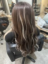 ラフ 難波店(LAFF)&nbsp;#黒髪#ボブルフ#ネビージュ#小顔#ワンレン