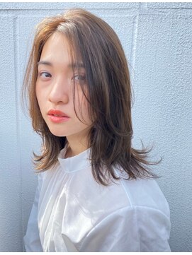 ヘアリゾート粋 トゥジュ 池袋東口店(tujuh) ナチュラルレイヤー/アッシュカラー