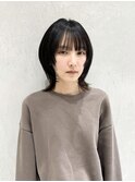 ウルフ×裾カラー