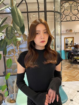 ロンド ブランシュ 錦糸町北口(Lond blanche) 巻けるレイヤーカット　縮毛矯正