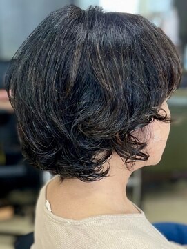 ヘアークリアー 春日部 大人可愛いミセスニュアンスパーマ/お手入れ楽〇 /30代40代50代