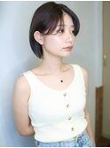 天神【BIRTH】ワンレンボブ前髪あり小顔ネビージュ20代30代 6