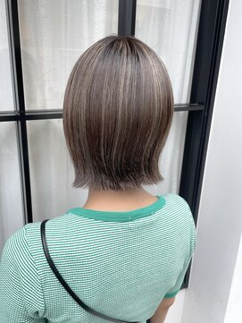 クロレ(CLORE) ナチュラル白髪ぼかしハイライト/ブラウンベージュ３０代.４０代