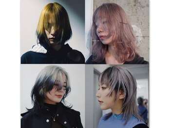 ヒメル(HML U/2A)の写真/ハイトーンカラー/デザインカラー/透明感カラー※高彩度カラーも充実※自分だけのオリジナルヘアデザインを
