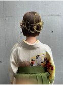 【MILK/MURIEL macoto】着物ヘア袴アレンジ卒業式ヘア