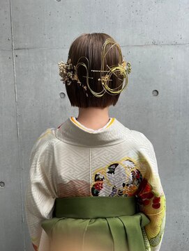 エディット トウキョウ(e.dit tokyo) 【MILK/MURIEL macoto】着物ヘア袴アレンジ卒業式ヘア