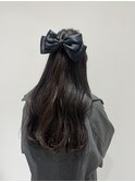 【湯田】簡単アレンジ！ハーフアップ