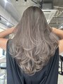 ハーシーバイアポロ 相模大野(HERSHE by apollo)&nbsp;白髪ぼかしハイライト×レイヤーカットで前からも後ろからも素敵