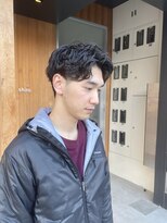 アルジャーノンリトリート(ALGERNON retreat) ニュアンスワンカールフェザーパーマ【中居史也】