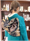振袖着付け