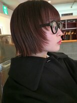 マカロニコースト(macaroni coast) ミニボブ レイヤーカット 前髪あり