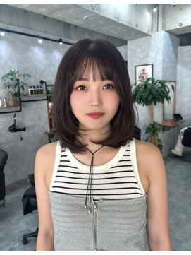 シールドヘアー 沖縄 新都心(C'LD Hair) Olive × midi layer