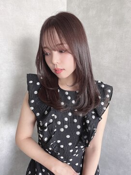 ロットアニバース(lott annibirth) 【髪質改善】ピンクブラウン/艶髪/透明感/トリートメント