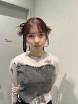 ジェム(GEM)&nbsp;【hinana】ピンクブラウン×似合わせアレンジ