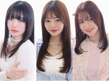 ヘアリゾート バレンタイン(hair+resort valentine)の写真/【口コミ多数☆女性stylistが多い】髪質改善トリートメント導入!髪内部の歪みを改善し髪の繊維質を整える◎