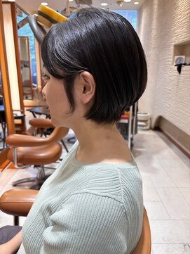 モリオ フロム ロンドン サッポロファクトリー店(morio FROM LONDON) morio札幌　耳掛け可愛い前下がりショート