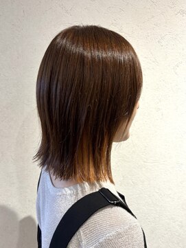 ビーエリア 本店(BE AREA) インナーカラーオレンジ