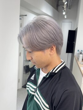 メンズペレ 渋谷(MEN'S PELE) MEN’S HAIR/ブルーブラック/フェザーパーマ/渋谷