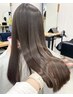 【榎園指名3回目迄限定】カラー+髪質改善ケラチントリートメント
