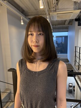 ヌープヘアーアイス(NUUP.hair ici) ★ブリーチなしオリーブグレージュココアブラウンマロンカラー