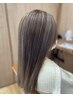ケアブリーチハイライト＋カラー＋カット＋3stepトリートメント￥19500
