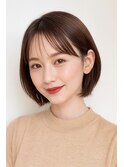 小顔見せ抜群な　お洒落ショートボブ