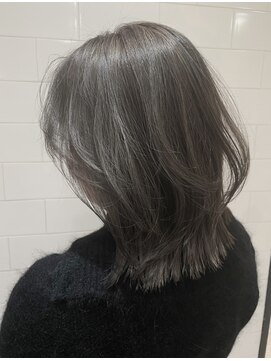 フォーカス 柏店(FOCUS) 外ハネレイヤー/オリーブグレージュ/柏